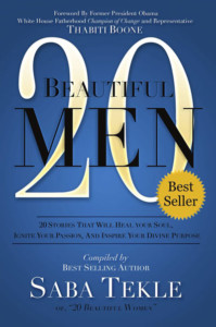 20 Beautiful Men Book - Saba Tekla